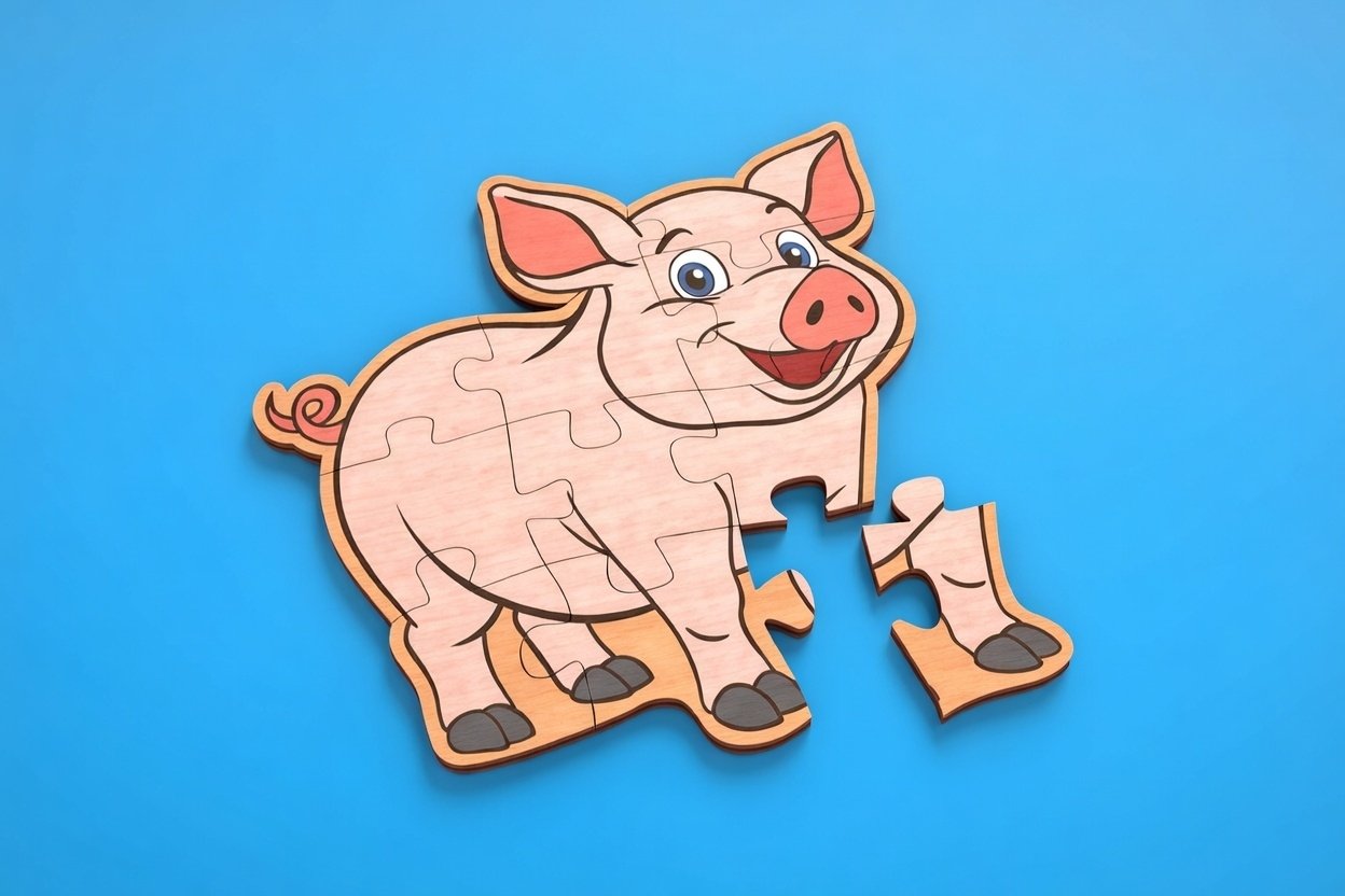 Puzzle Animaux de la Ferme - vue 5